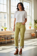 Cuffed Capris-2