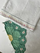 White Jeans with Quilt Blocks-4