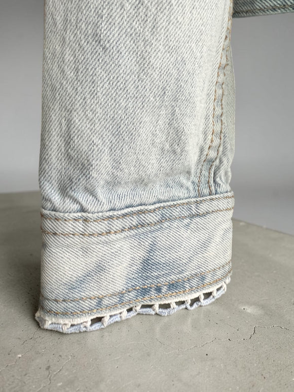 Light Denim Plus Linen & Crochet