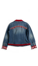Red Plaid Plus Denim-4