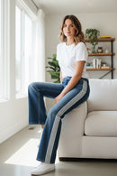Denim Detailed with Stripes-2