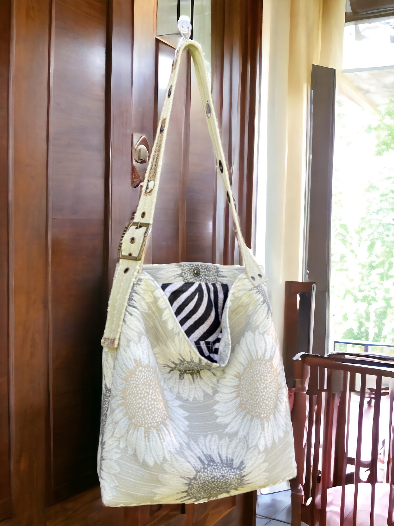 Purse - CHIC! Sunflower & Zebra