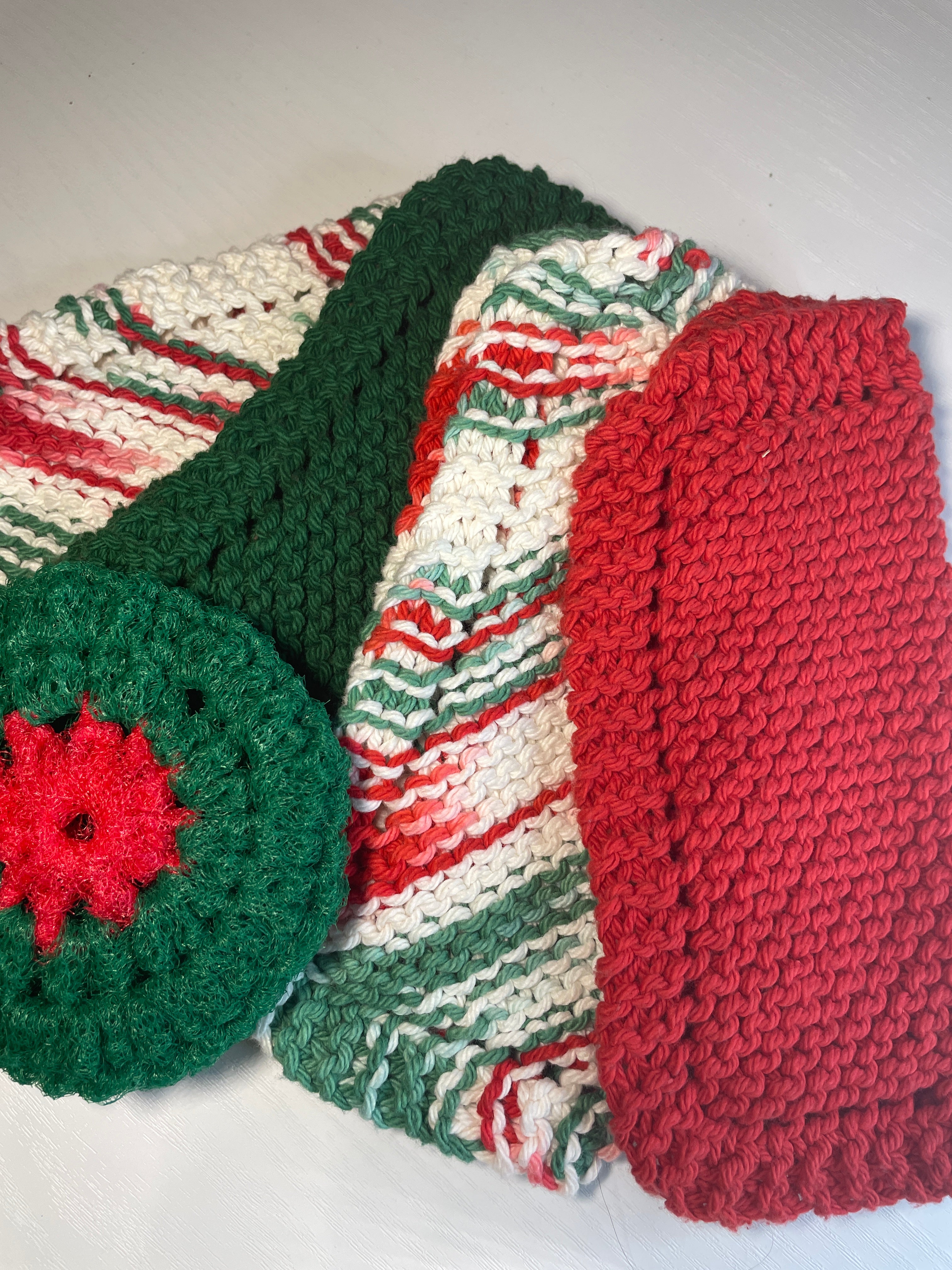 Dishcloth - Christmas