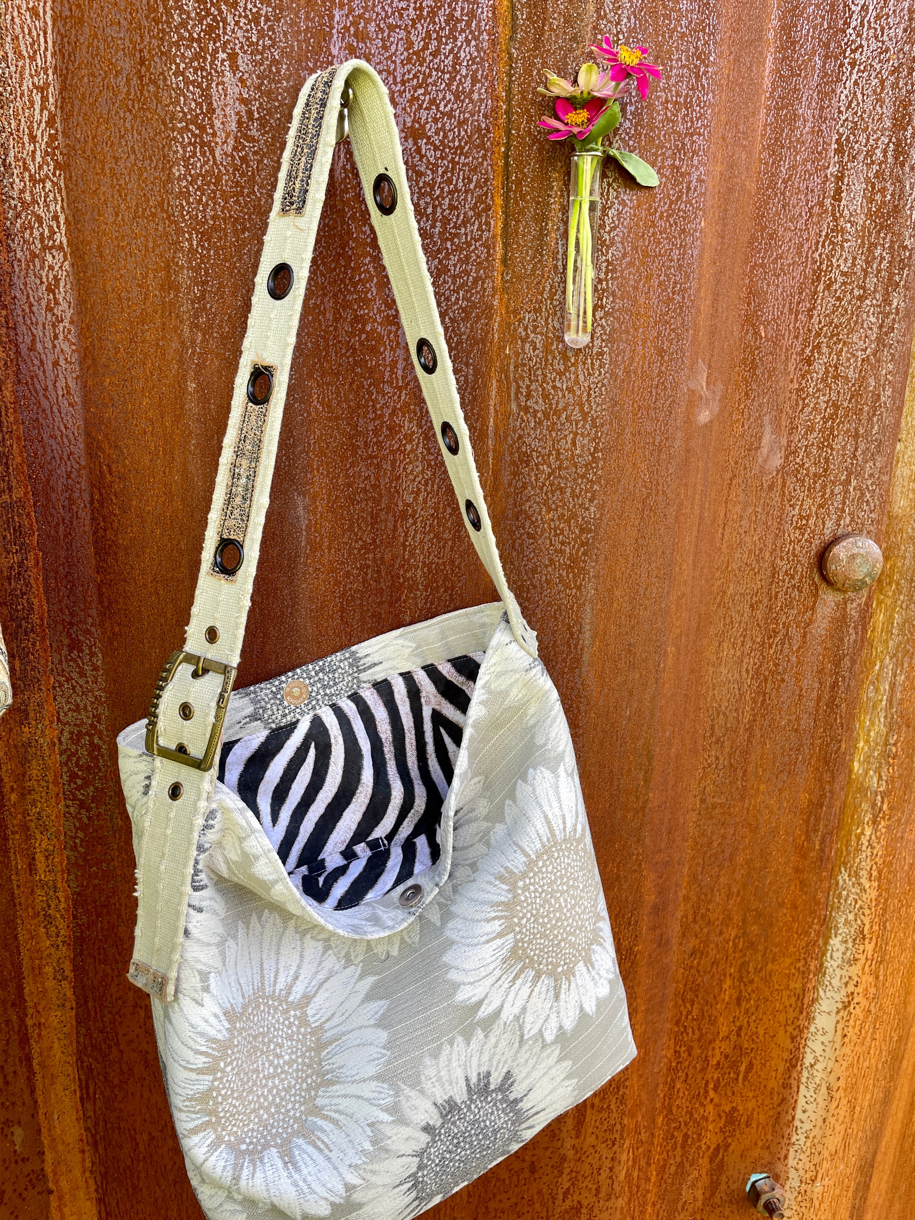 Purse - CHIC! Sunflower & Zebra