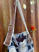 Purse - FUN! Geo Circles with Plush Strap-4