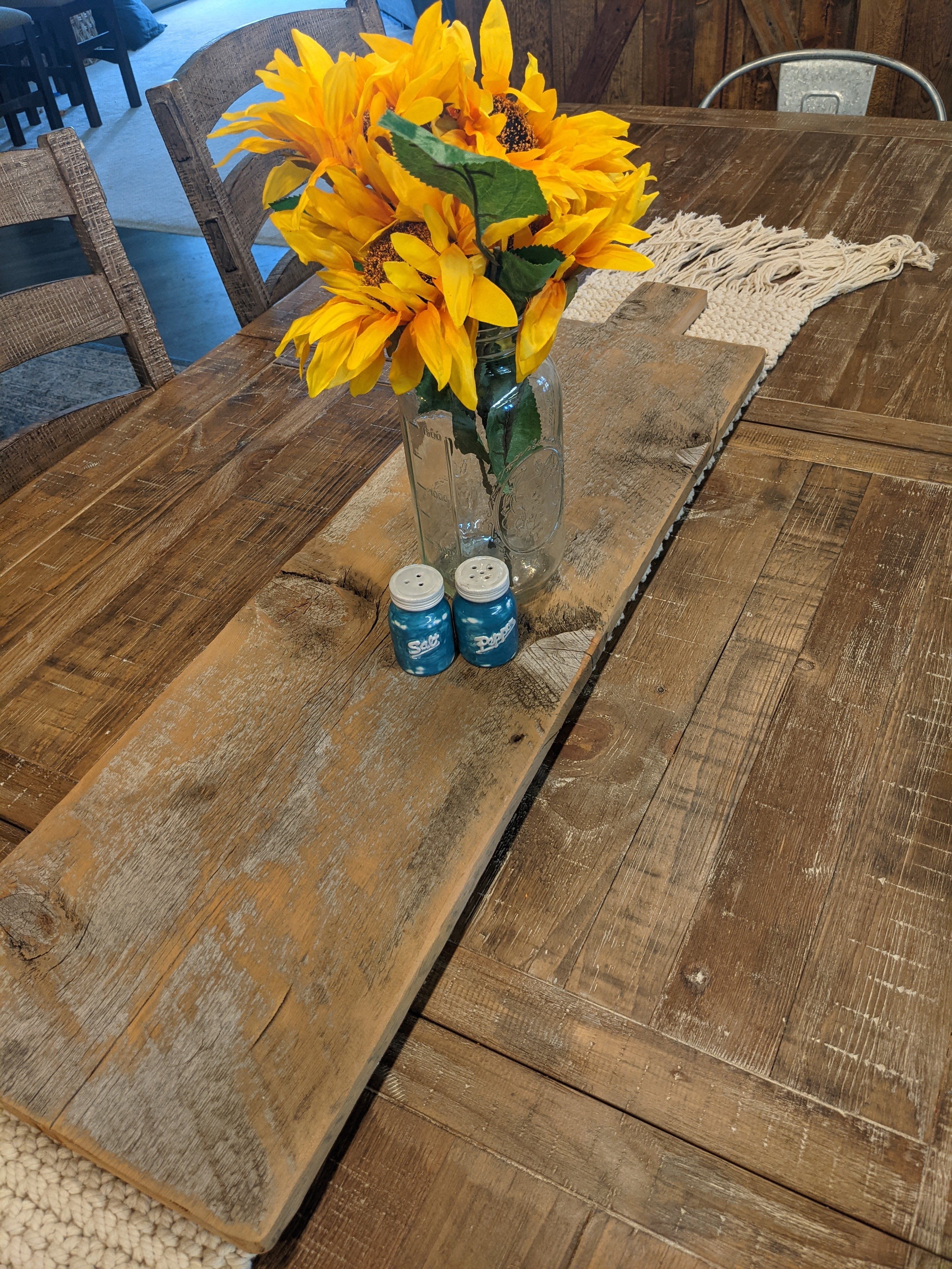 Rustic Reclaimed Wooden Breadboard